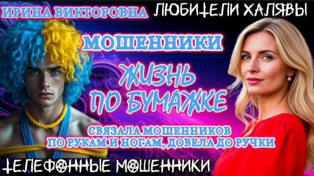💥 ИРИНА ВИКТОРОВНА. ЖИЗНЬ ПО БУМАЖКЕ | ТЕЛЕФОННЫЕ МОШЕННИКИ