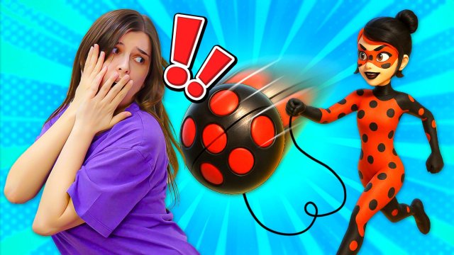 Леди Баг ПРОПАЛА?! Токси Баг атакует город - Веселое видео для детей