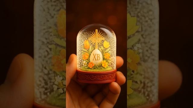 ✨ Пасхальное чудо в каждой капсуле.Создано с душой и ИИ  #Пасха2025 #Нейроарт #Миниатюры #ии