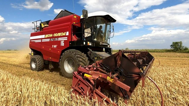 Уборка урожая 2025 начата! Поехали! ( 2 часть )