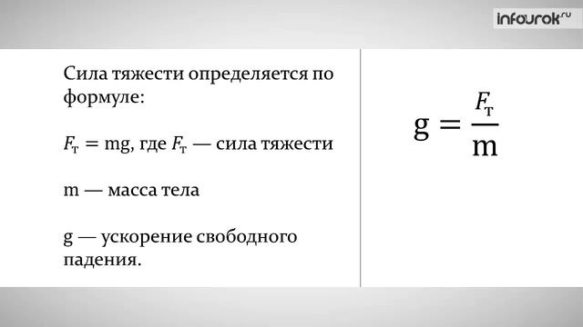 Единицы_силы_Связь_между_силой_тяжести_и_массой_тела_Физика_7_класс