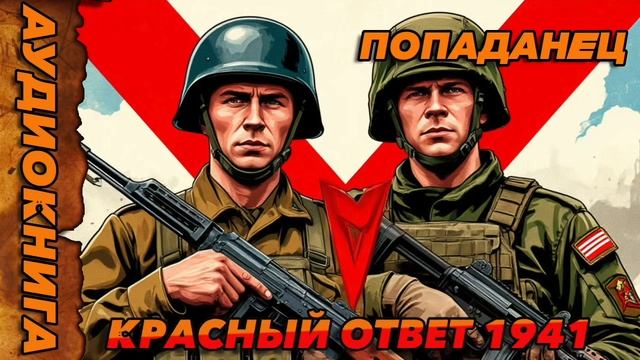 КРАСНЫЙ ОТВЕТ 1941 Аудиокнига #аудиокнига #аудиокниги #попаданец #попаданцы