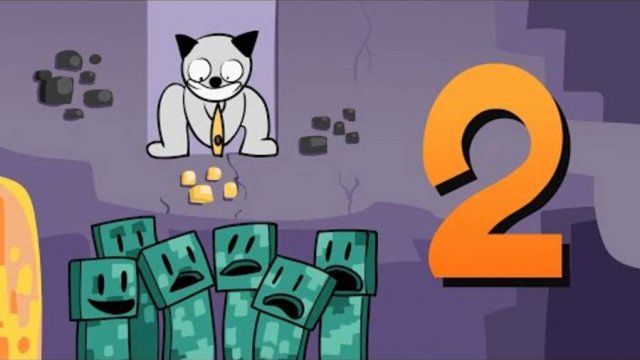 Новый Майнкрафт для нубов, часть 2 "Шахтерство" (перезалив)