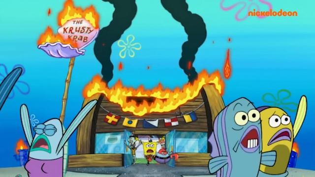 Губка Боб | Губка Боб | 20 минут хаоса в "Красти Краб"!  | Nickelodeon Cyrillic