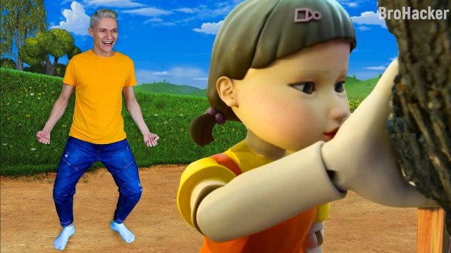 Я в Игре в Кальмара - Игра в Кальмара в Реальной Жизни