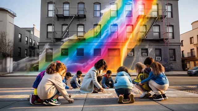 Цветное настроение. Автор Вадим Недранец