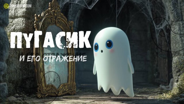 Пугасик и его отражение | Сказка про страх