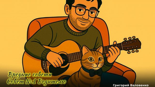 «Вредные советы» - Автор Григорий Валовенко, поёт–нарисованный Григорий Валовенко(Не мёртвый поэт)!