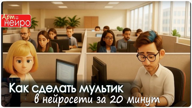 Как сделать мультик в нейросети за 20 минут_(29 мая 2025)