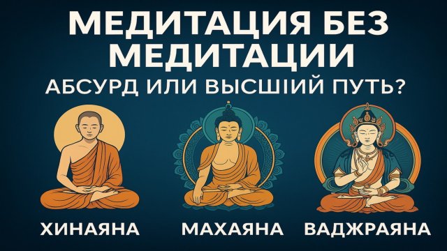 Медитация без медитации. Абсурд или высший путь? Три стиля медитации, три способа быть