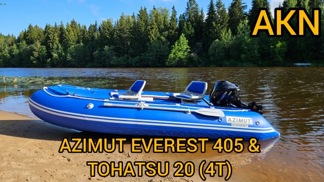 AZIMUT EVEREST 405 &  TOHATSU 20 (4T)