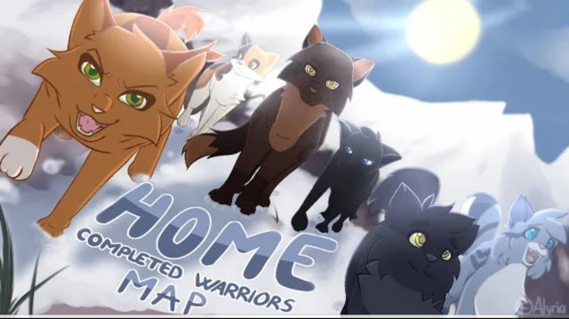 Коты воители✦/ Мап HOME🌱/ ∆ Великое Путешествие ∆
