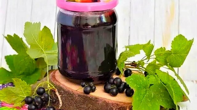 ВАРЕНЬЕ ИЗ ЧЕРНОЙ СМОРОДИНЫ простой рецепт