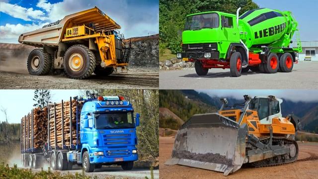 Изучаем строительный транспорт. Логика для самых маленьких