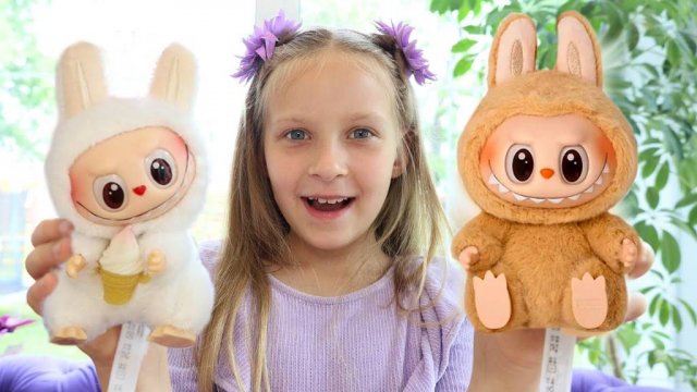 У Эммы Лабубу ❤️ Открываем СЮРПРИЗЫ Labubu