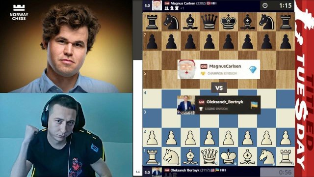 РАЗОРВАЛ Великого ЧЕМПИОНА!!! Александр Бортник - Магнус Карлсен 08.07.2025