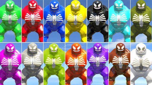 НОВЫЙ МОД НА ВЕНОМА ВСЕХ ЦВЕТОВ В LEGO Marvel Super Heroes
