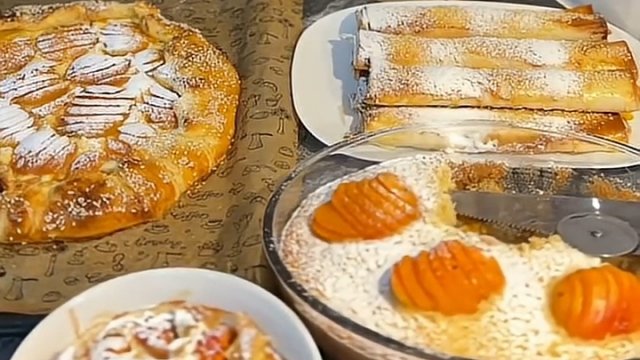 ТОП быстрых и вкусных ДЕСЕРТОВ...🥧🥐🍑😋 Рецепт в описании ✍️