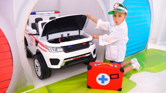 Влад и Ники играют с детскими машинками - Веселые видео для детей!