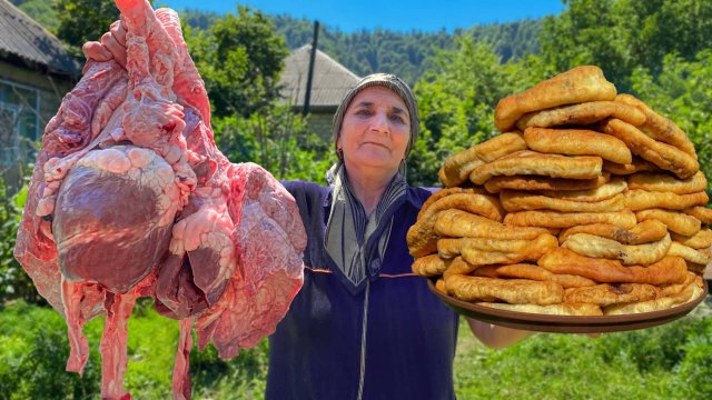 Лучший способ приготовить деревенские пирожки из говяжьих потрохов — жизнь в деревне