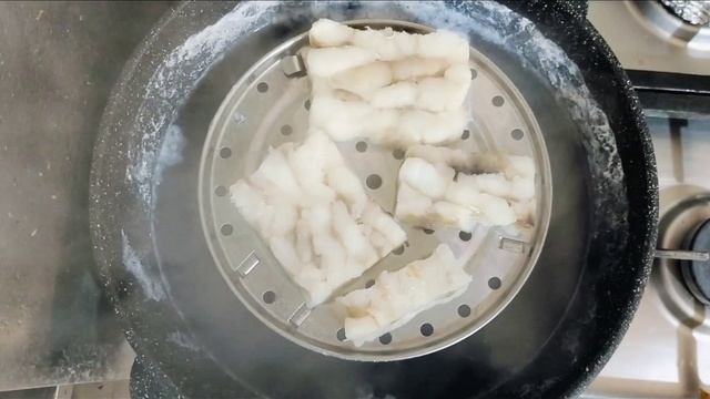 Минтай на пару