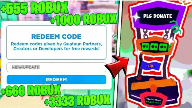 промокоды для Плис донат роблокс