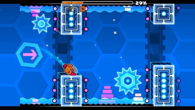 случайные порталы, но с новыми режимами игры в geometry dash