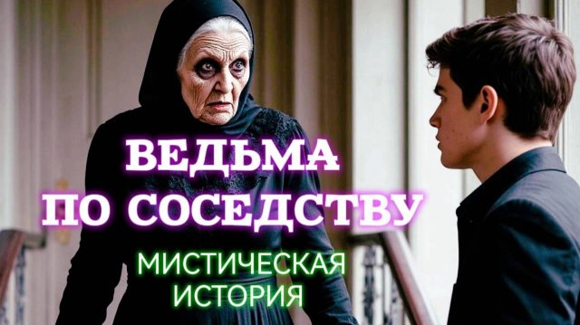 ВЕДЬМА ПО СОСЕДСТВУ. ВОТ ЖУТКАЯ ИСТОРИЯ ДО МУРАШЕК!