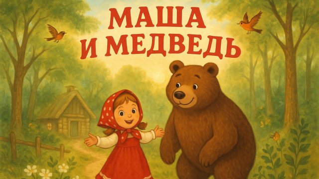 Сказка "Маша и медведь"