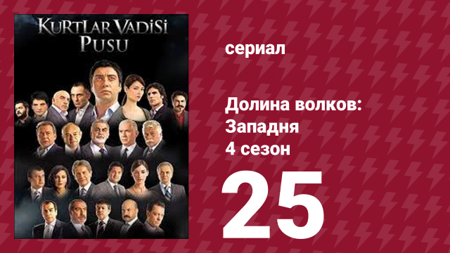 Долина волков: Западня 4 сезон 25 серия (сериал, 2007)