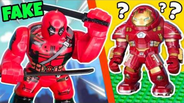 Распаковываем ВСЕ ПОДДЕЛЬНЫЕ ФИГУРКИ LEGO MARVEL
