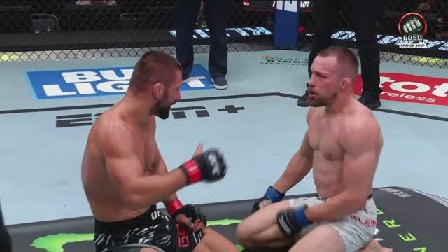 Матеуш Гамрот победил Людовита Клайна (видео). UFC Fight Night