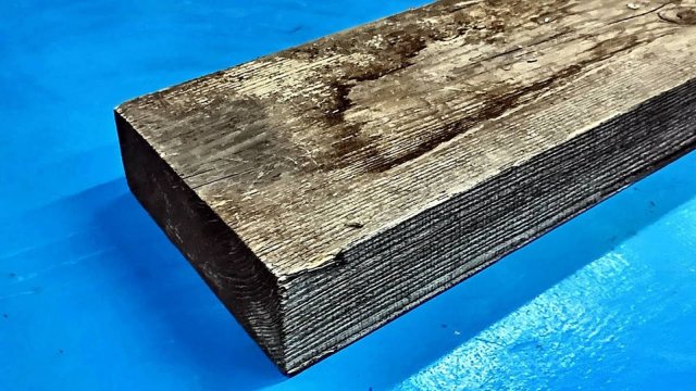 Дачный умелец удивил своей самоделкой из старого бруса