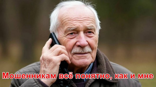 Мошенникам всё понятно, как и мне