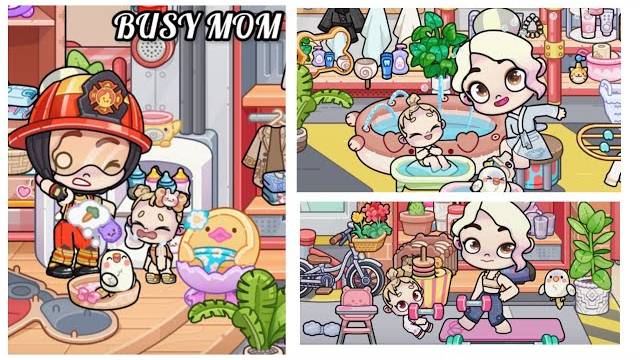 🚒 АКТИВНАЯ РУТИНА НА ПОЖАРНОЙ СТАНЦИИ | Занятая мама-одиночка | Avatar World | ASMR