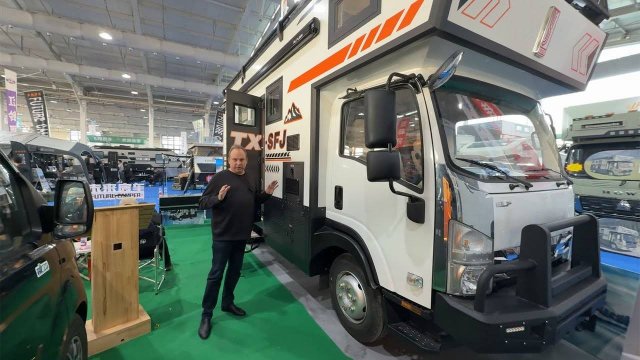 Самый дешевый в мире экспедиционный автодом на базе японской Isuzu. Китайский 要看这个视频