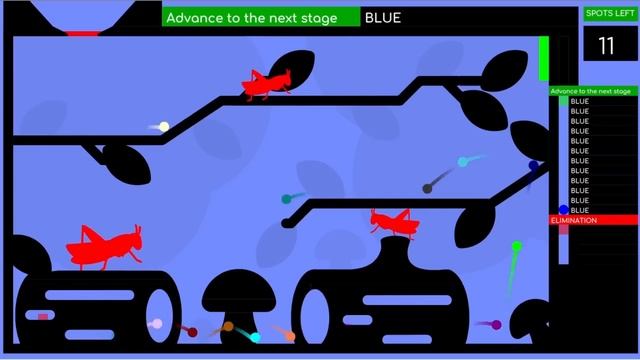 Гонка цветных шариков - трасса насекомых
#мультфильм #длядетей #гонка #шарики #гонкашариков