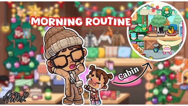 ☀️ УТРЕННЯЯ РУТИНА ОДИНОКОЙ МАМЫ В МАЛЕНЬКОЙ ХИЖИНЕ | Avatar World | ASMR | Ролевая игра | Тур