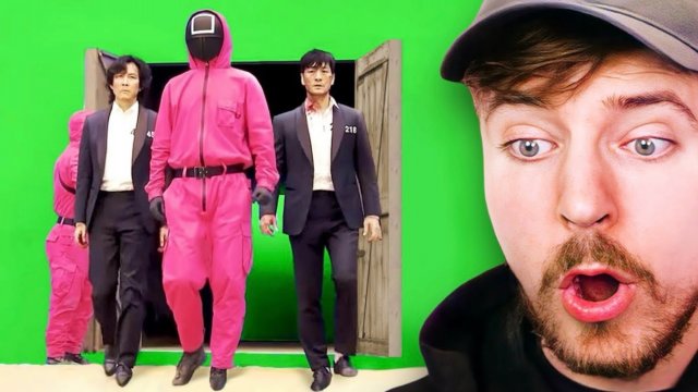 Игра в Кальмара без Компьютерной
Графики!