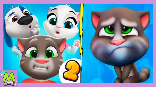 Мой Говорящий Том Друзья 2 vs Говорящий Том.Игры с Виртуальными Питомцами.Кто Лучше
