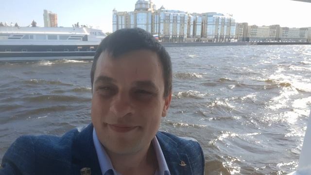 Писатель Дмитрий Корнеев - участник фестиваля «Литературный теплоход». Красавица Нева! (часть 2)