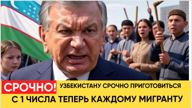 ВЕСЬ УЗБЕКИСТАН ГУДИТ! С 1 августа всем мигрантам полный запрет на переводы Свежие новости!-1