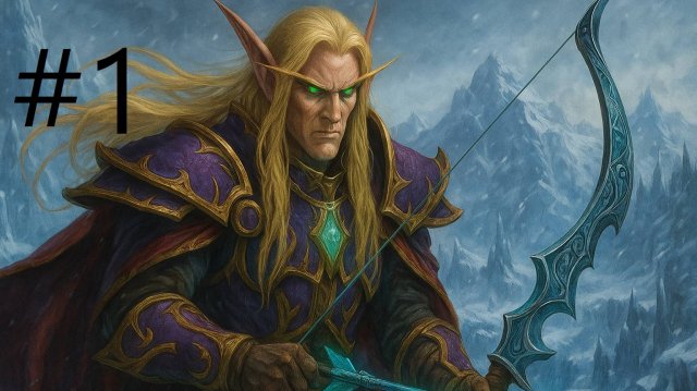 #1 Warcraft III Кампания ночных эльфов , Ужас из глубин. Наги
