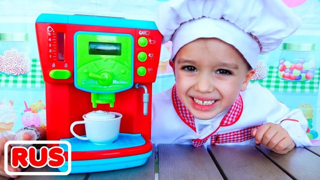 Влад и Ники готовят еду! Весёлое видео для детей.