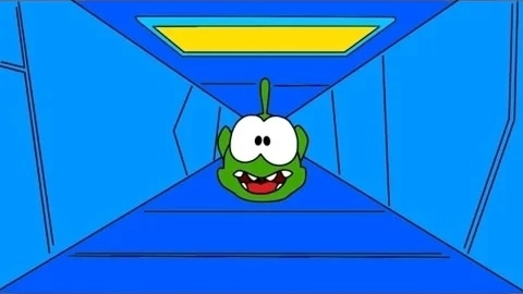 Книжка-раскраска! - Учим цвета с Ам Нямом - Под землей ("Перережь веревку")