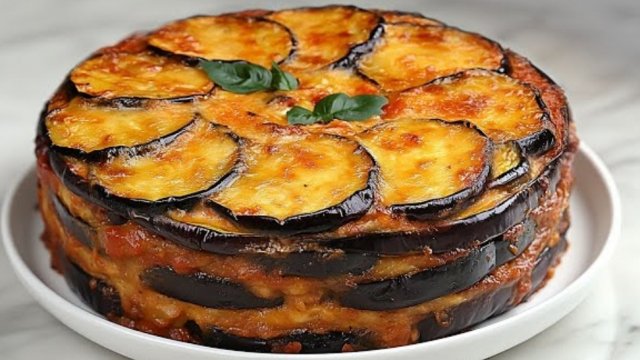Баклажан, который сводит всех с ума! Баклажанный торт. Рецепт запеченных баклажанов🍆🍆🍆