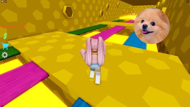 УБЕГАЮ ОТ КОРОЛЕВЫ ПЧЕЛ В РОБЛОКС | ГИГАНТСКАЯ ПЧЕЛА В ROBLOX