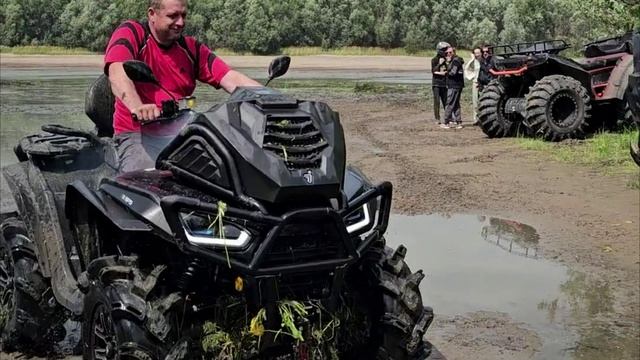 тест драйв Segway AT10 LXW MUD 2025 и обновленного AODES Pathcross ATV 1000 L MUD PRO EPS