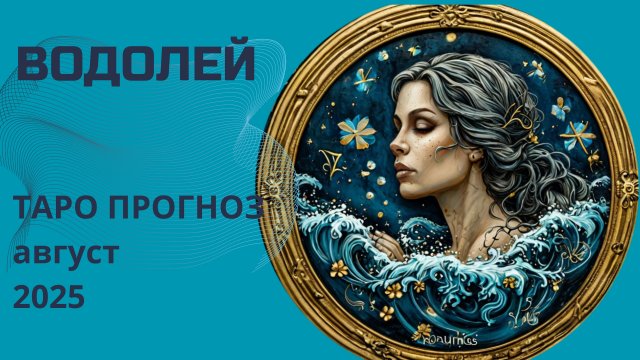 Водолей ✨️ что принесёт вам август 2025 года. Таро прогноз от Наталии Эллиф
