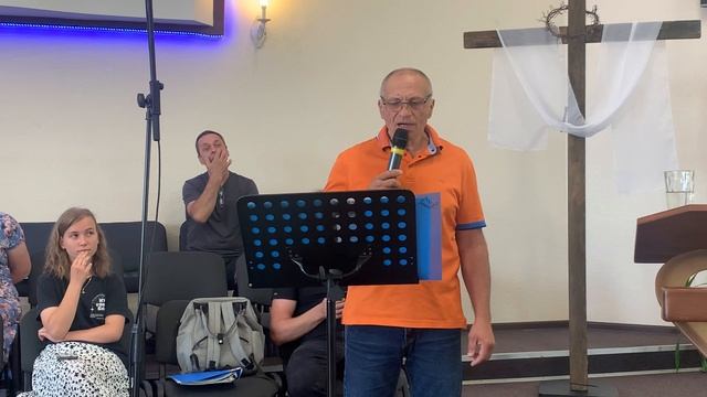 Воскресное служение ц. «Вифания » г. Донецк 06. 07. 2025